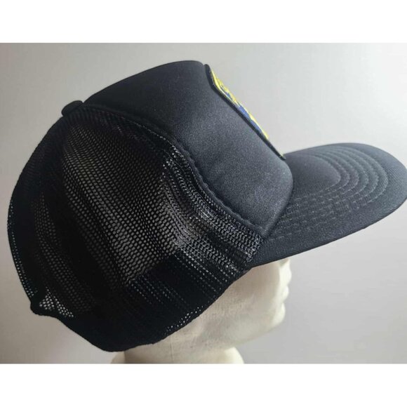 Vintage California Highway Patrol Hat Adult Mesh Back Snapback Designer Award - Picture 2 of 6